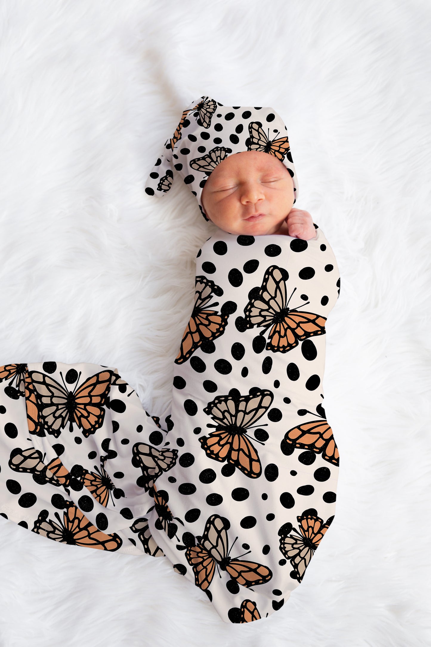 Personalized Butterfly Swaddle Set