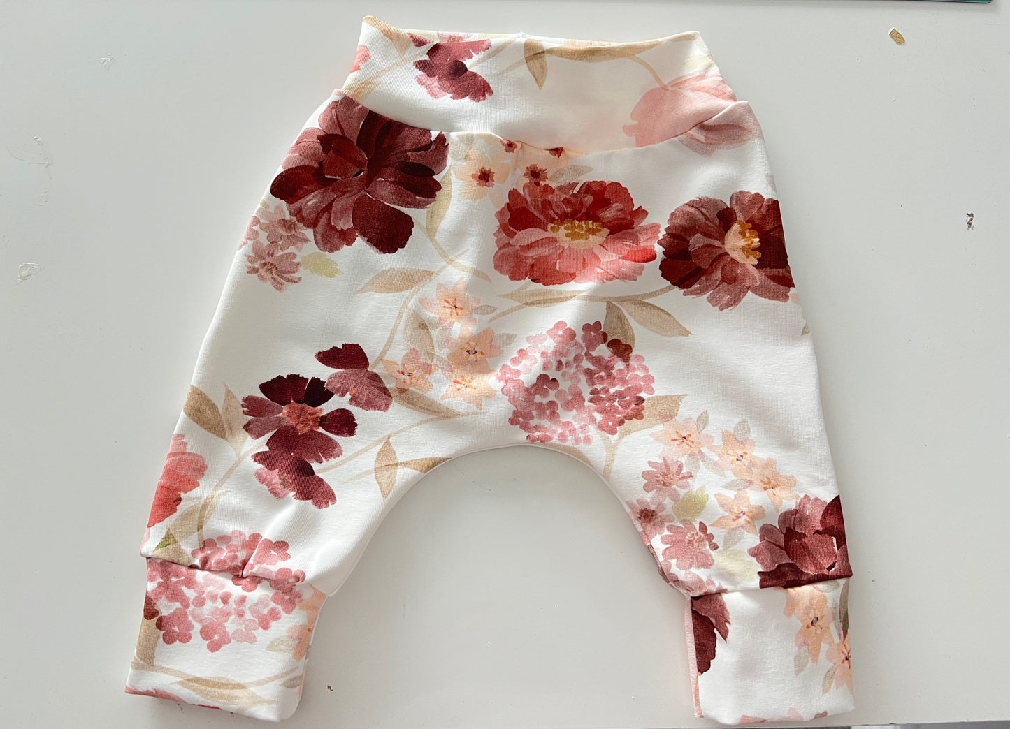 Boho Floral Baby Harem Pants