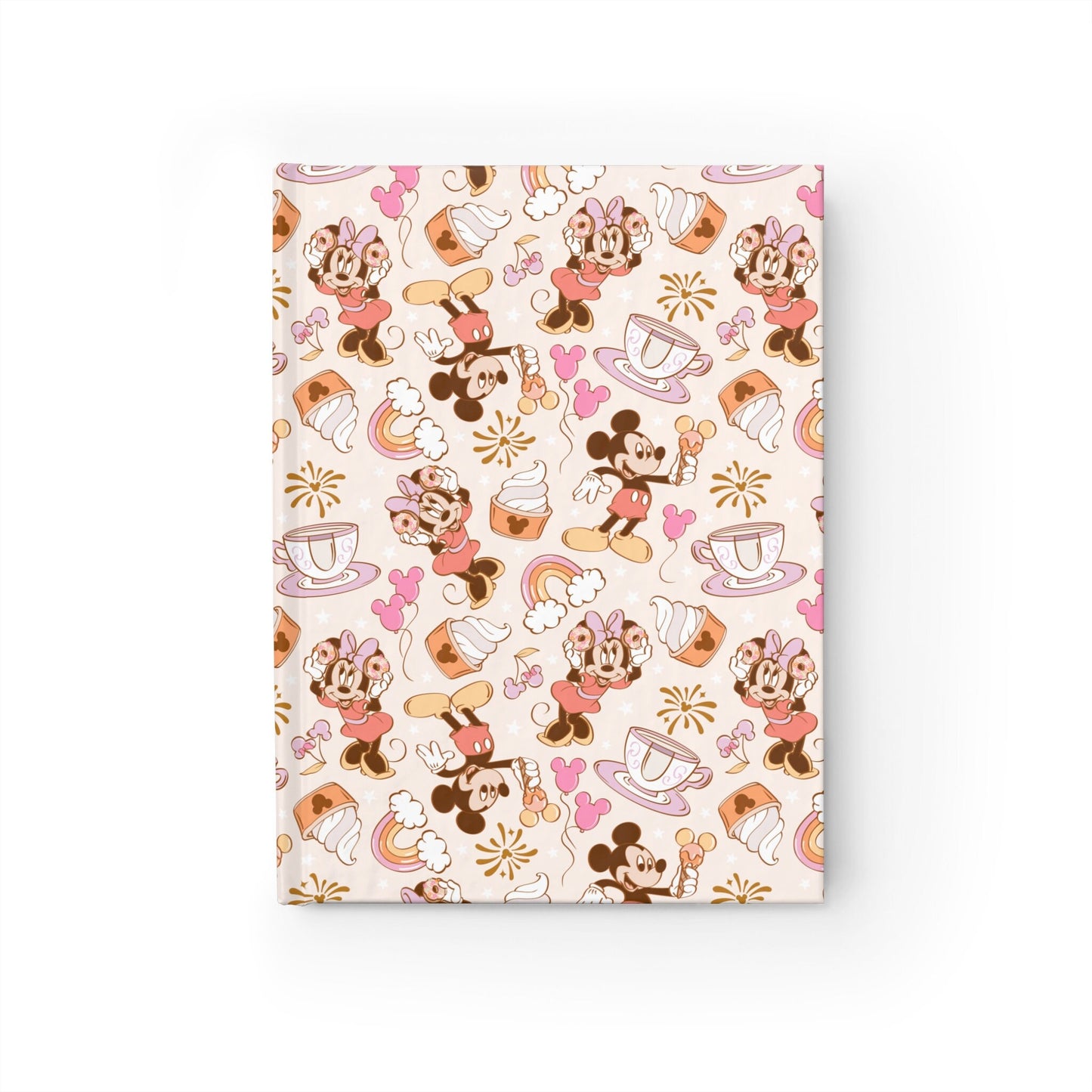 Personalized Disney Park Autograph Book, Magical Disney Autograph Book, Magic Kingdom Park, Pink micky and minnie mouse Autograph book