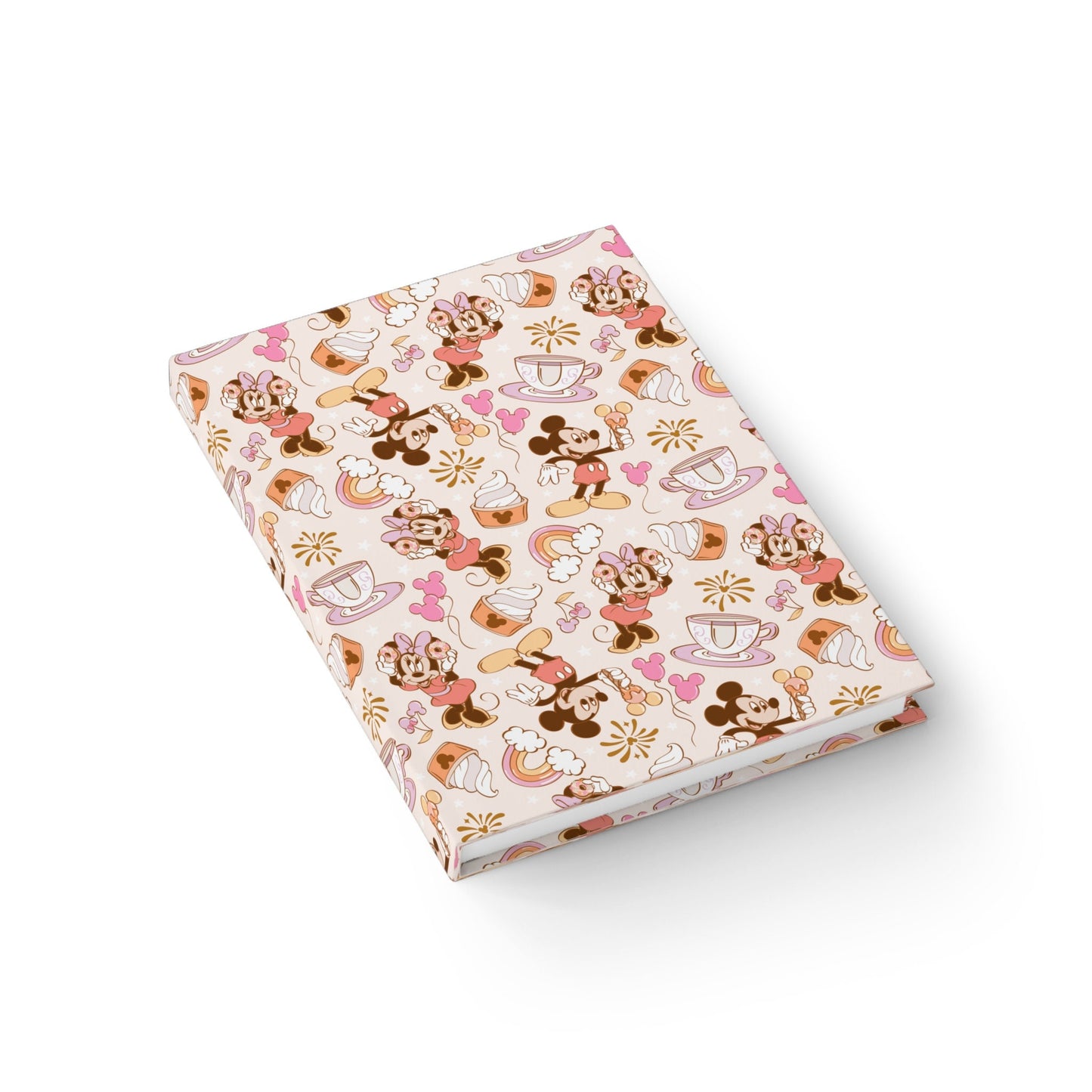Personalized Disney Park Autograph Book, Magical Disney Autograph Book, Magic Kingdom Park, Pink micky and minnie mouse Autograph book