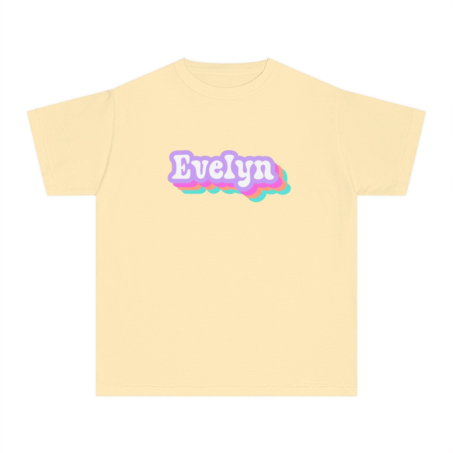 Retro Kids Name Shirt, Personalized Kids Shirt, Personalized Girl Name Shirt, Custom Name Boy Girl Tshirt, Custom Girl Tee, Custom Boy Tee