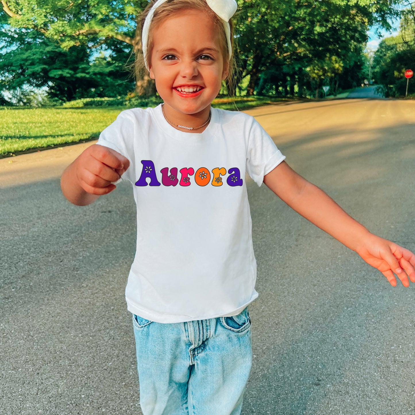Retro Kids Name Shirt, Personalized Kids Shirt, Personalized Girl Name Shirt, Custom Name Boy Girl Tshirt, Custom Girl Tee, Custom Boy Tee