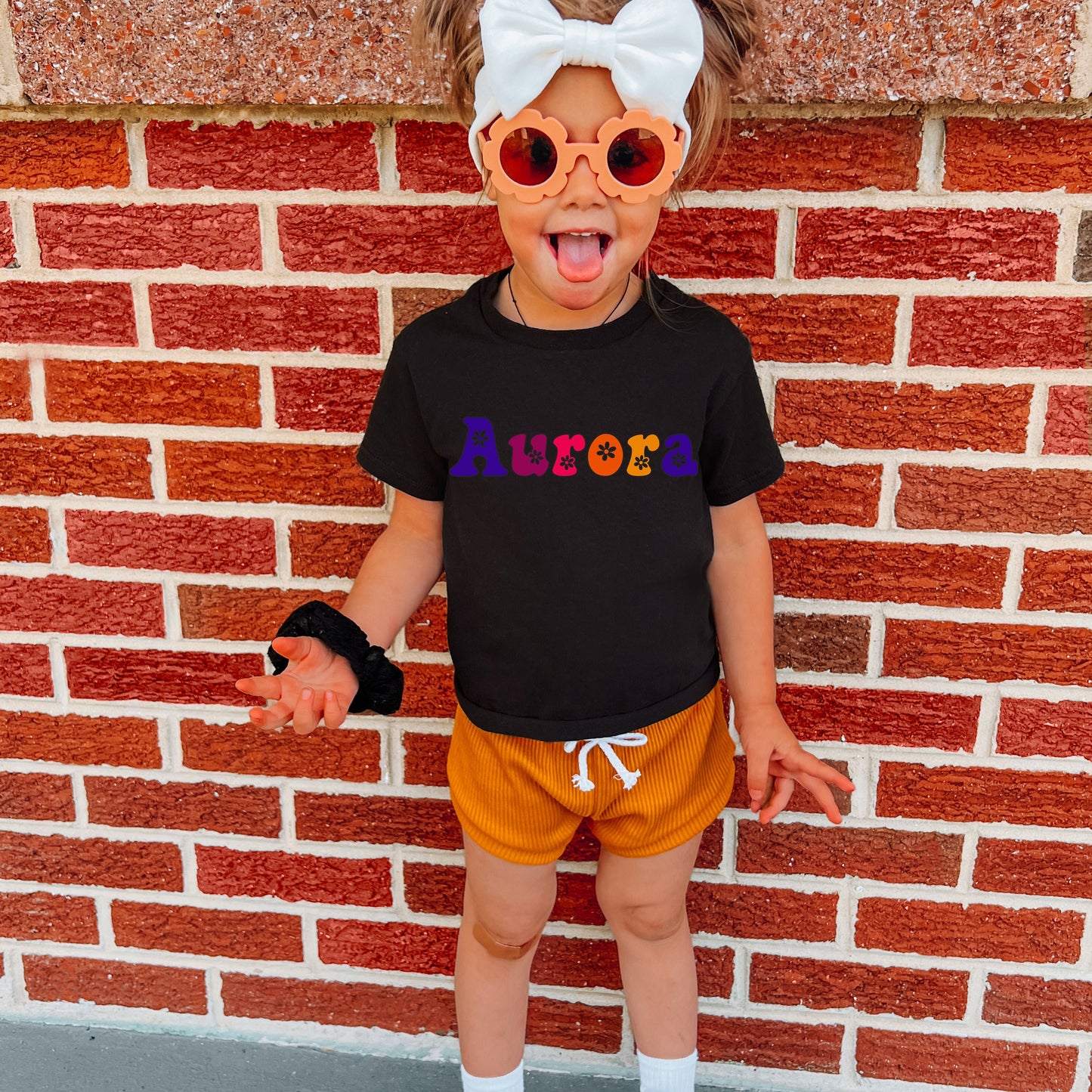 Retro Kids Name Shirt, Personalized Kids Shirt, Personalized Girl Name Shirt, Custom Name Boy Girl Tshirt, Custom Girl Tee, Custom Boy Tee