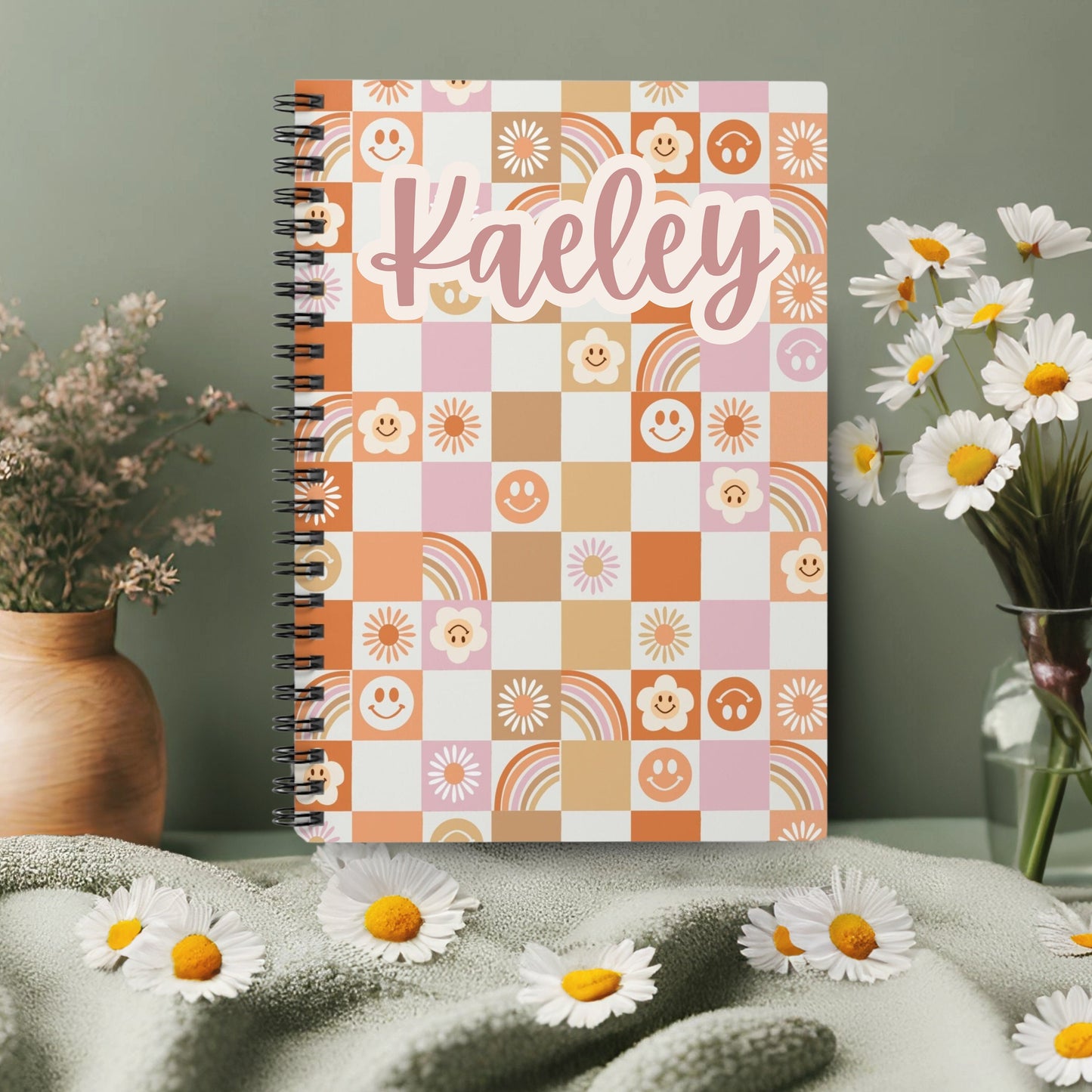 Personalized Retro Notebook