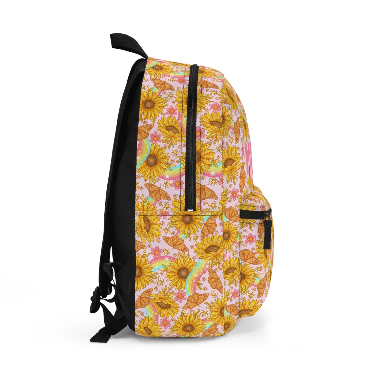 Personalized kids school backpack, personalized toddler backpack Floral, custom name backpack for adults, monogram backpack birthday gift
