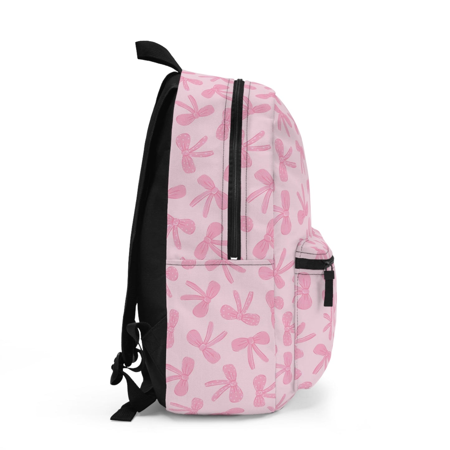 Personalized Backpack Pink Coquette Bow, Back to school girls bag Kids toddler Backpack, Gifts for kids Girls Backpack, custom daycare bag