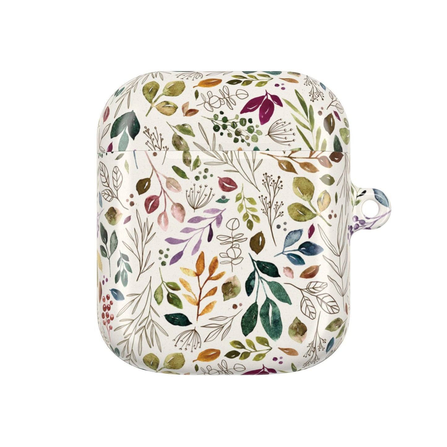 Botanical AirPod Case, Floral Design, Cute Gifts for Her, Nature Lover Accessory, Eco-Friendly Tech Case, Spring Accessories