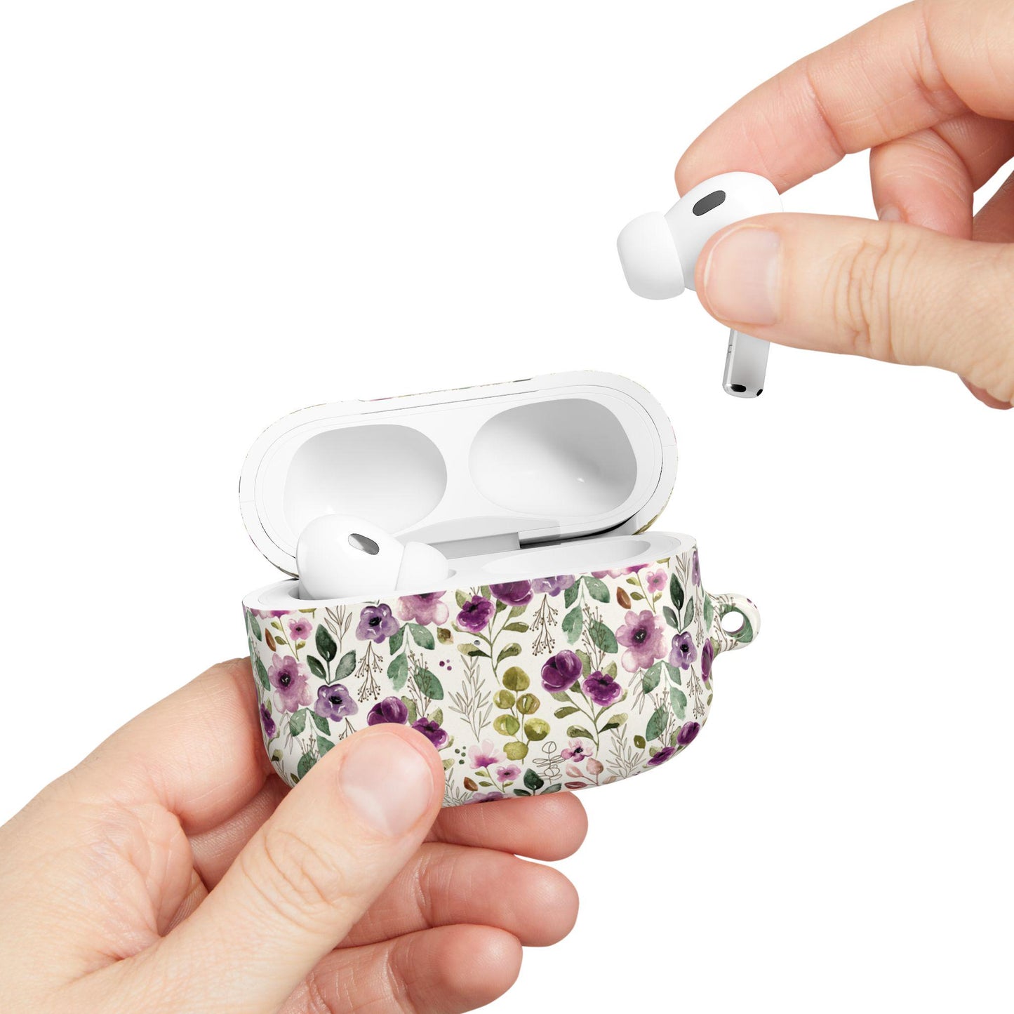Botanical AirPod Case, Floral Design, Cute Gifts for Her, Nature Lover Accessory, Eco-Friendly Tech Case, Spring Accessories