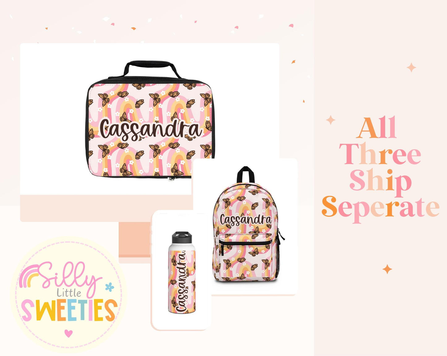 Personalized Backpack Pink Bow preppy, Back to school girls bag Kids toddler Backpack, Gifts for kids Girls Backpack, custom daycare bag