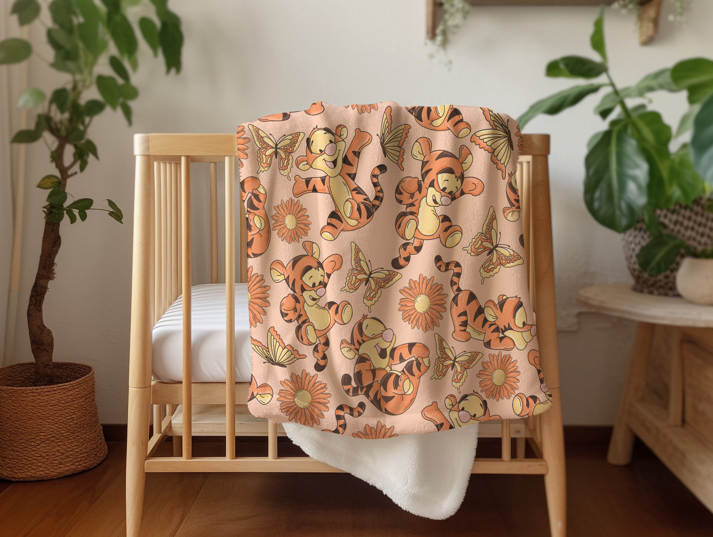 Tigger Winnie the Pooh Baby Blanket