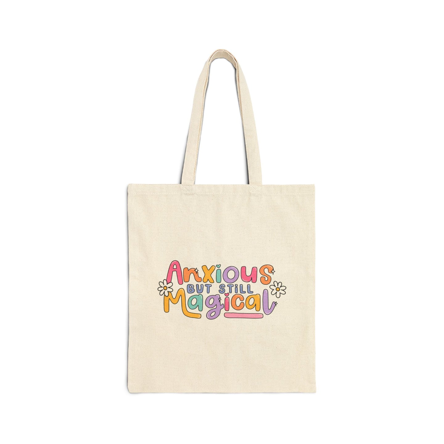 Anxious but still magical Cotton Canvas Tote Bag