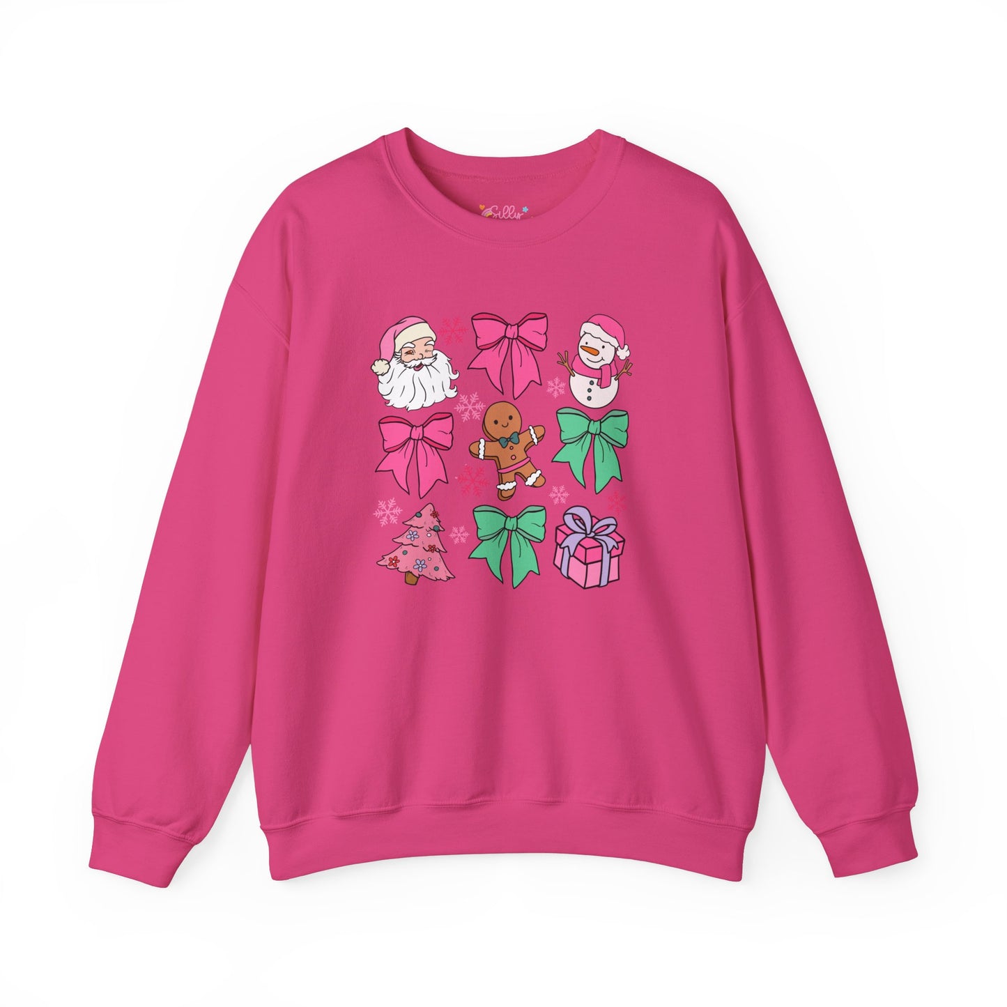 Pink Christmas Sweater - Sizes small to 5xl