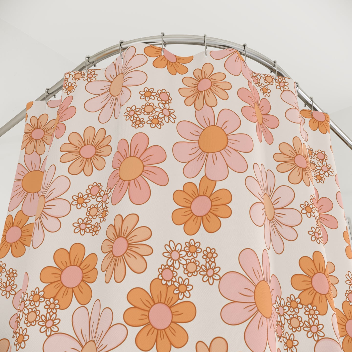 Personalized Boho Shower Curtain