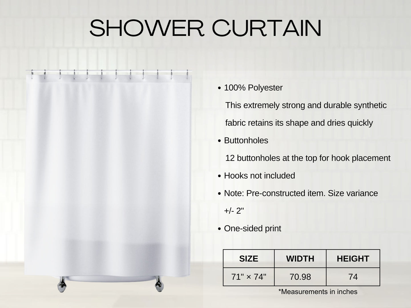 Boho Shower Curtain retro - PERSONALIZABLE