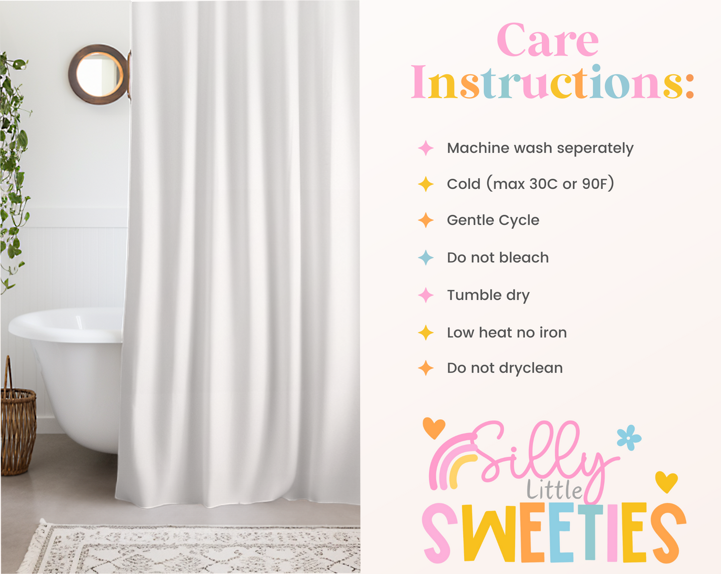 Personalized Pink Coquette Bow Shower Curtain