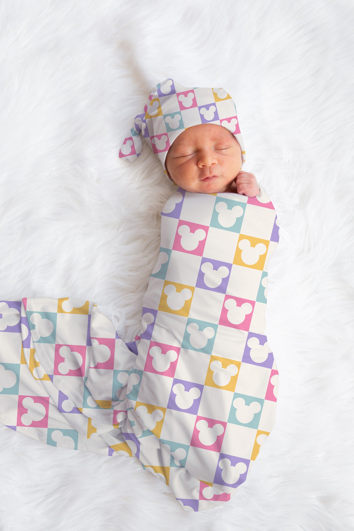 Personalized Disney Swaddle Set