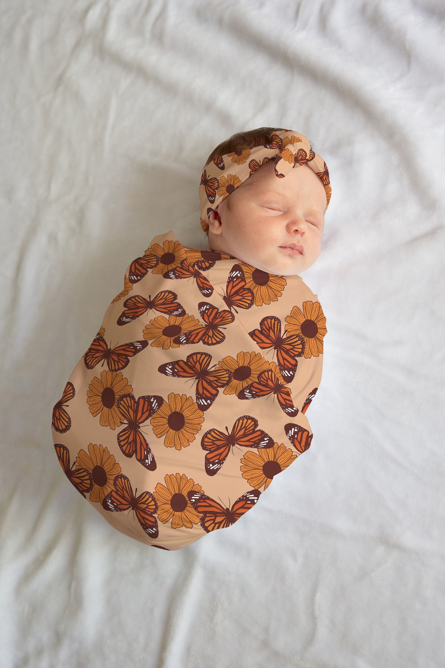 Personalized Butterfly Swaddle Set