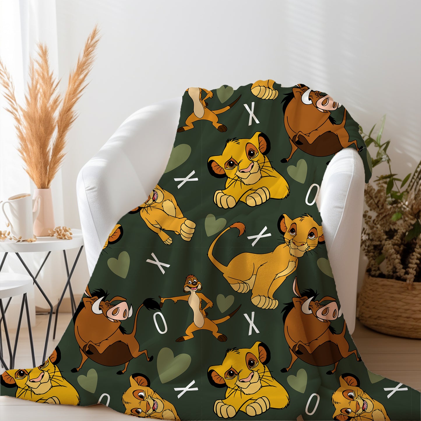 Personalized Lion King Blanket