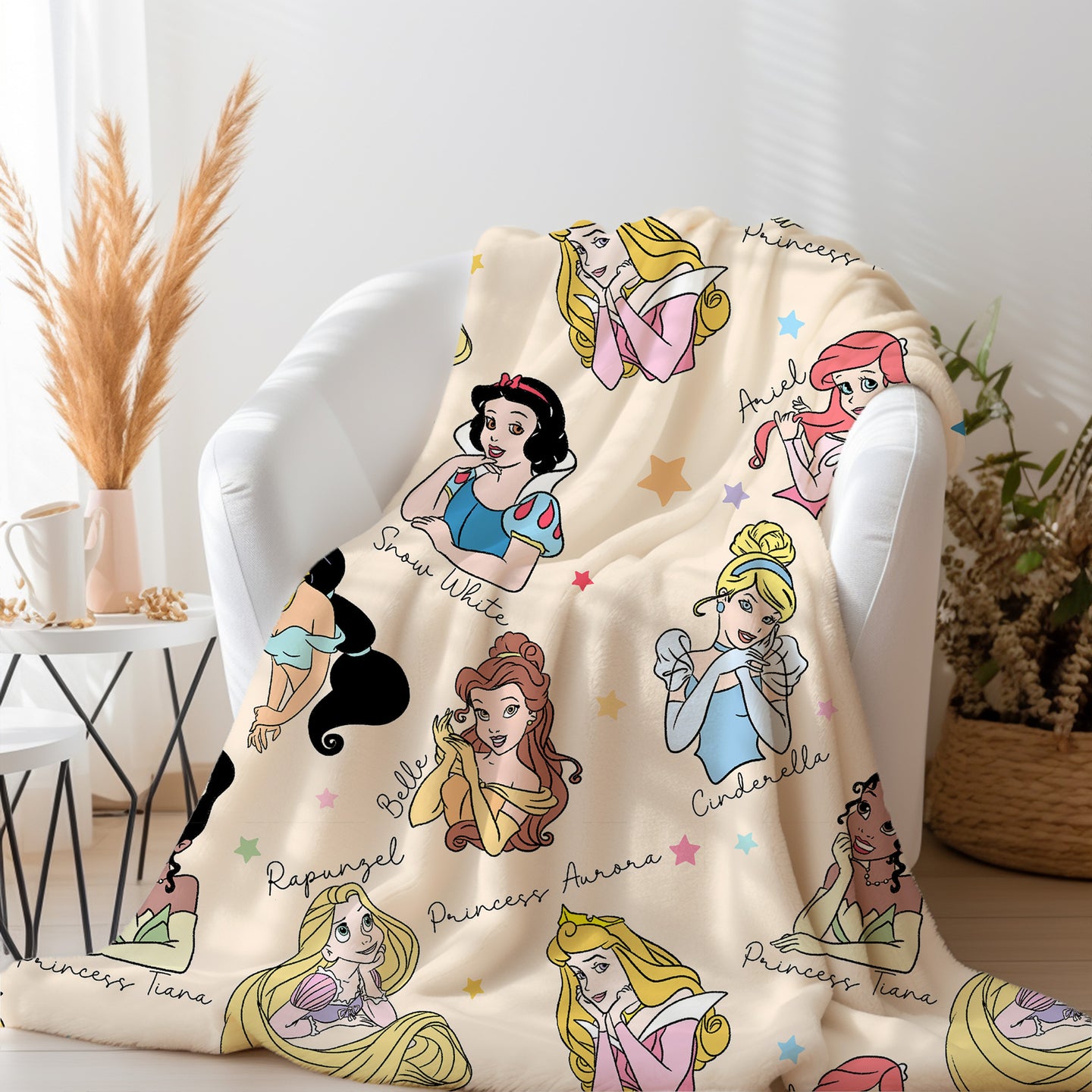 Personalized Disney Princesses Blanket Silly Little Sweeties