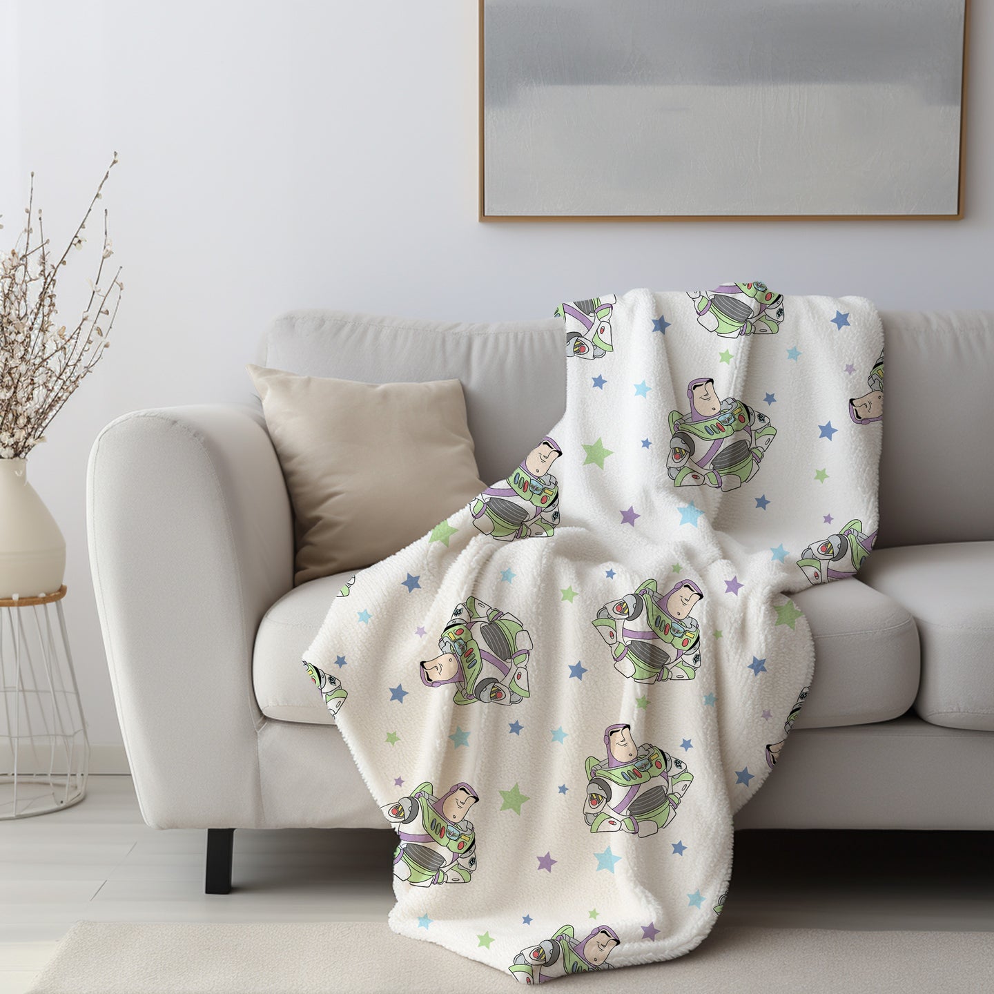 Personalized Buzz Light Year Blanket