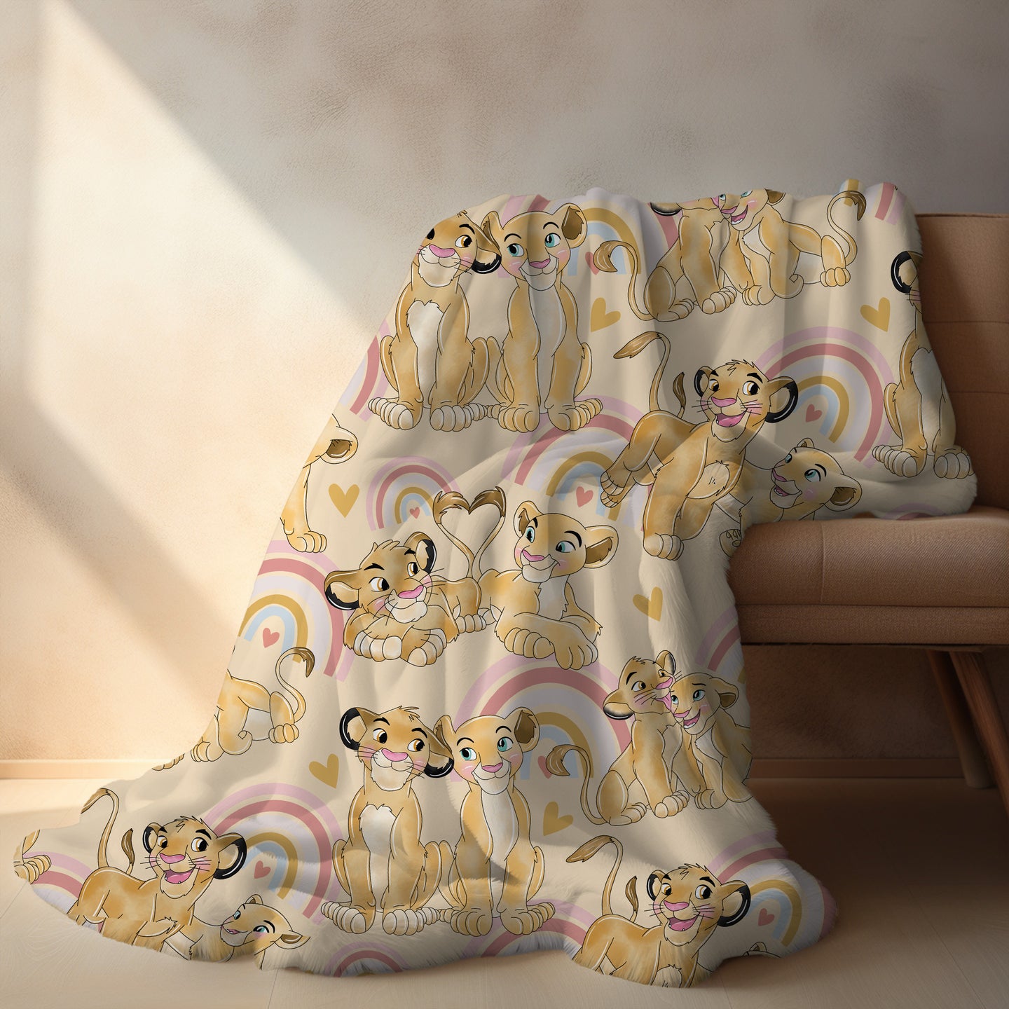 Personalized Lion King Blanket