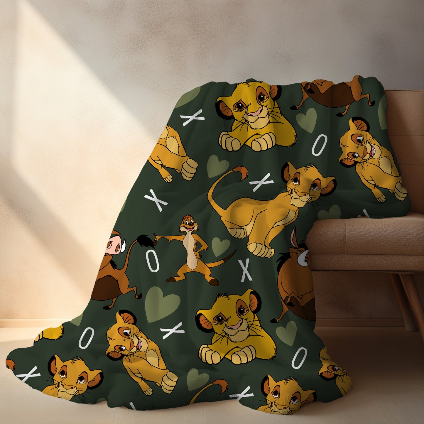 Personalized Lion King Blanket