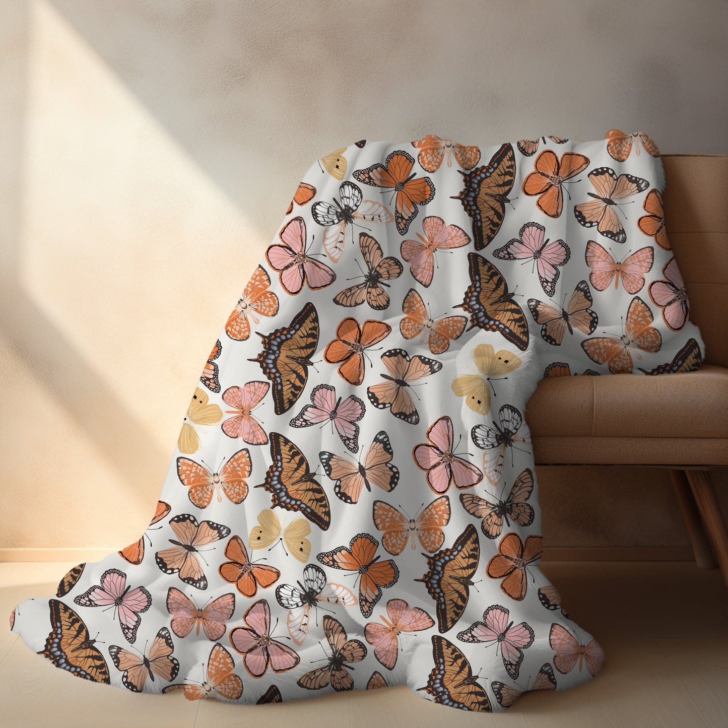 Personalized Butterfly Blanket