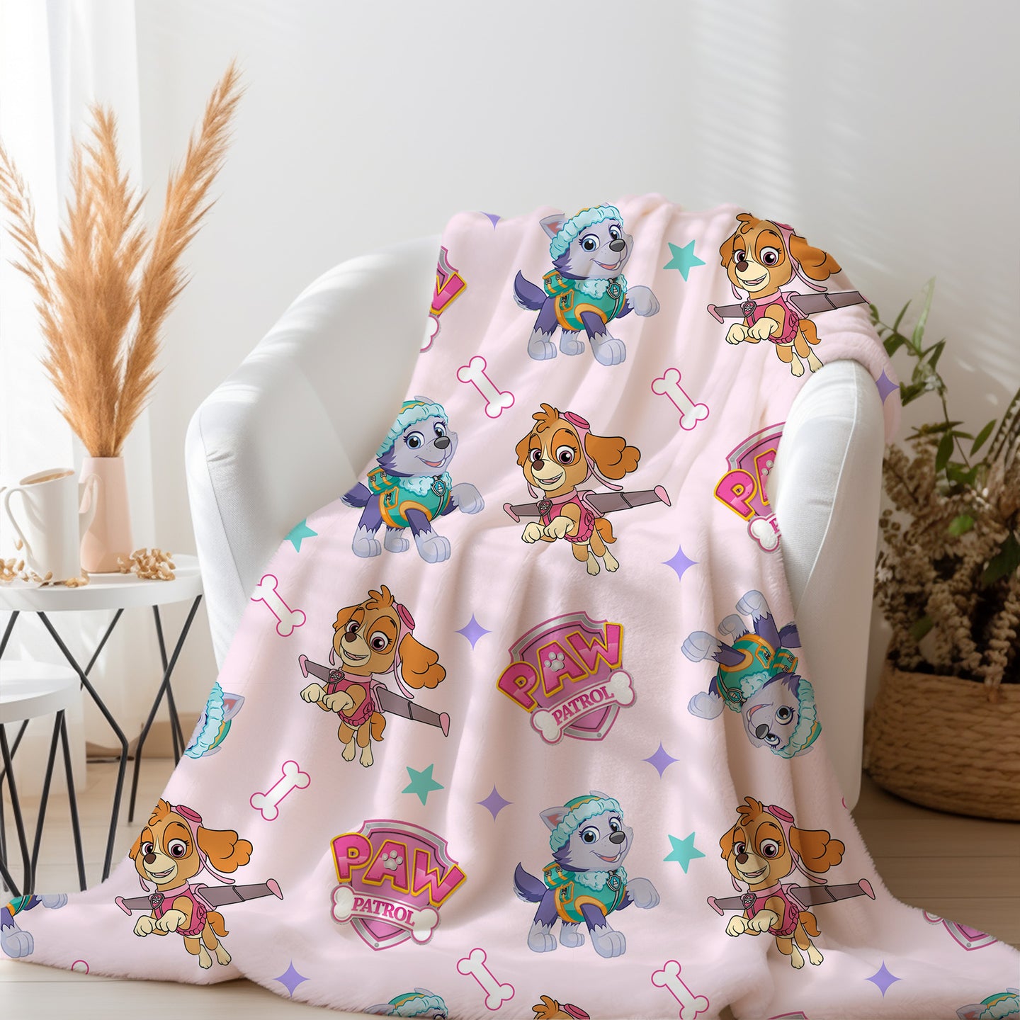 Personalized Paw Patrol Blanket