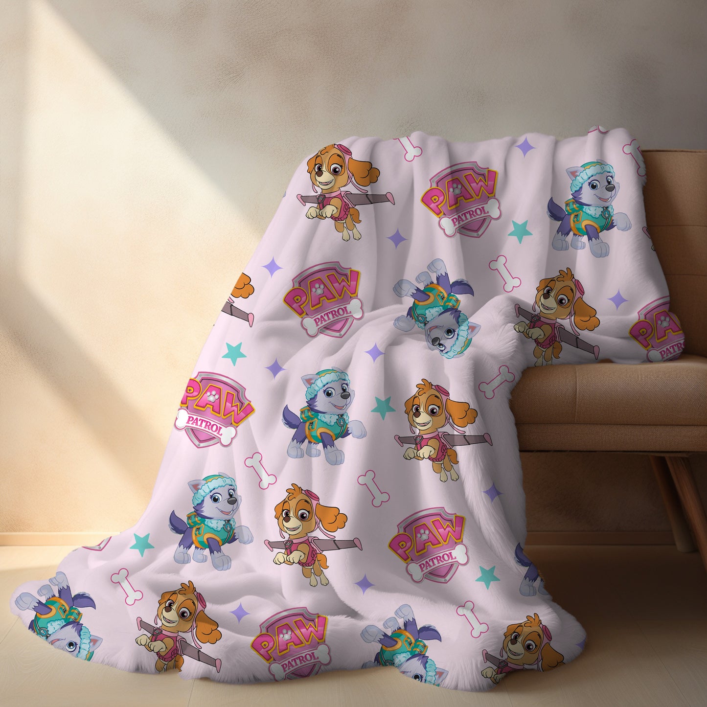 Personalized Paw Patrol Blanket