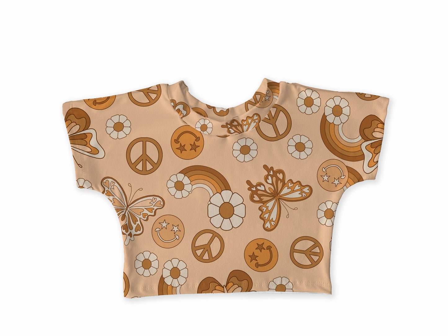 Bamboo Retro Butterfly Baby Top