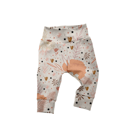 Bamboo Boho Floral Harem Pants