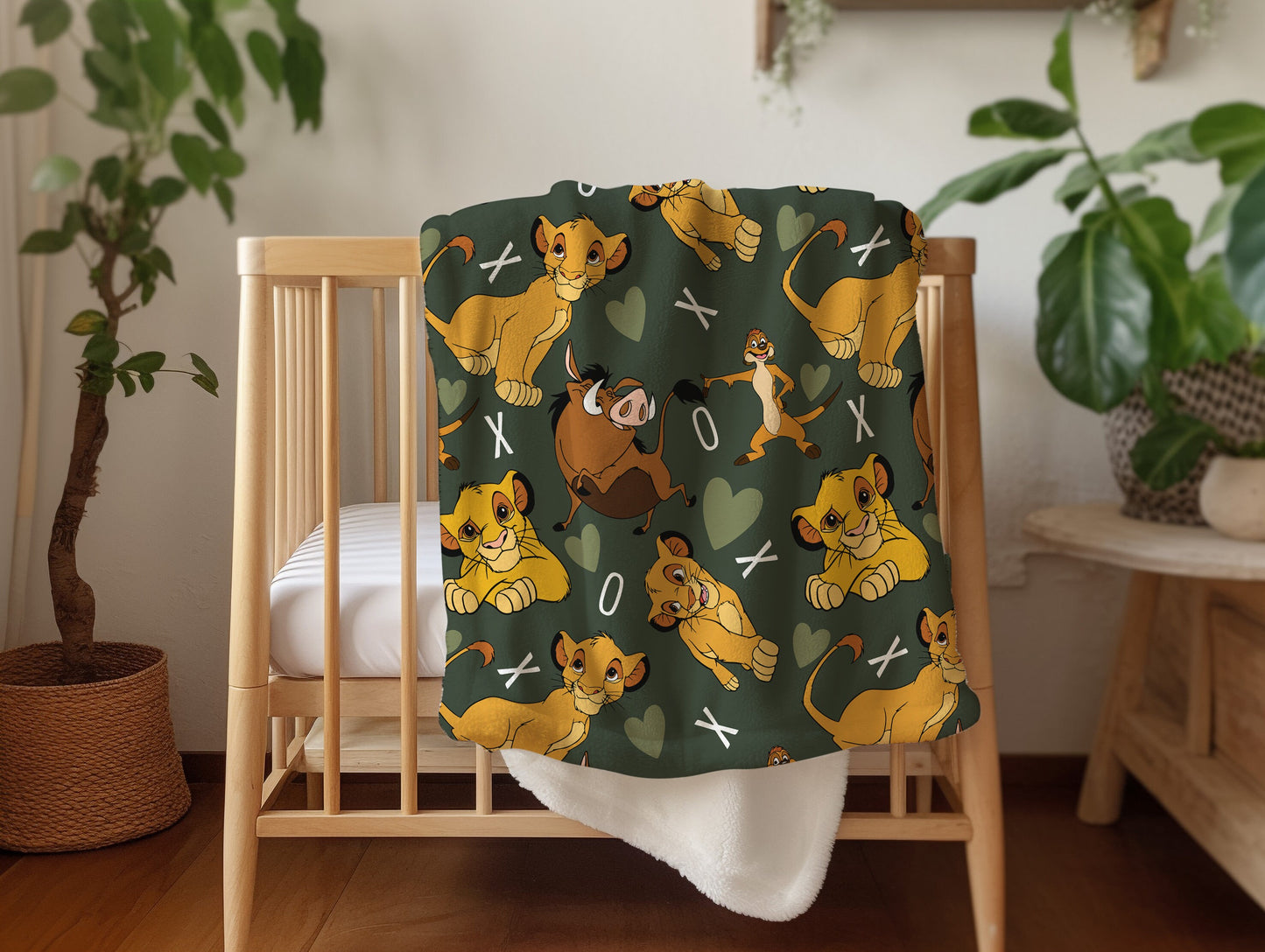 Personalized Lion King Blanket