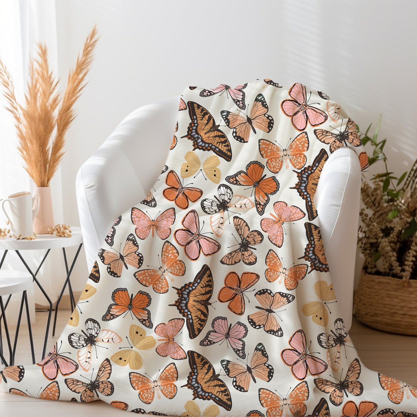 Personalized Butterfly Blanket