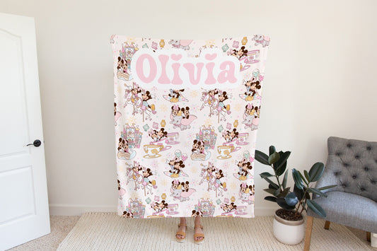 Personalized Disney Blanket