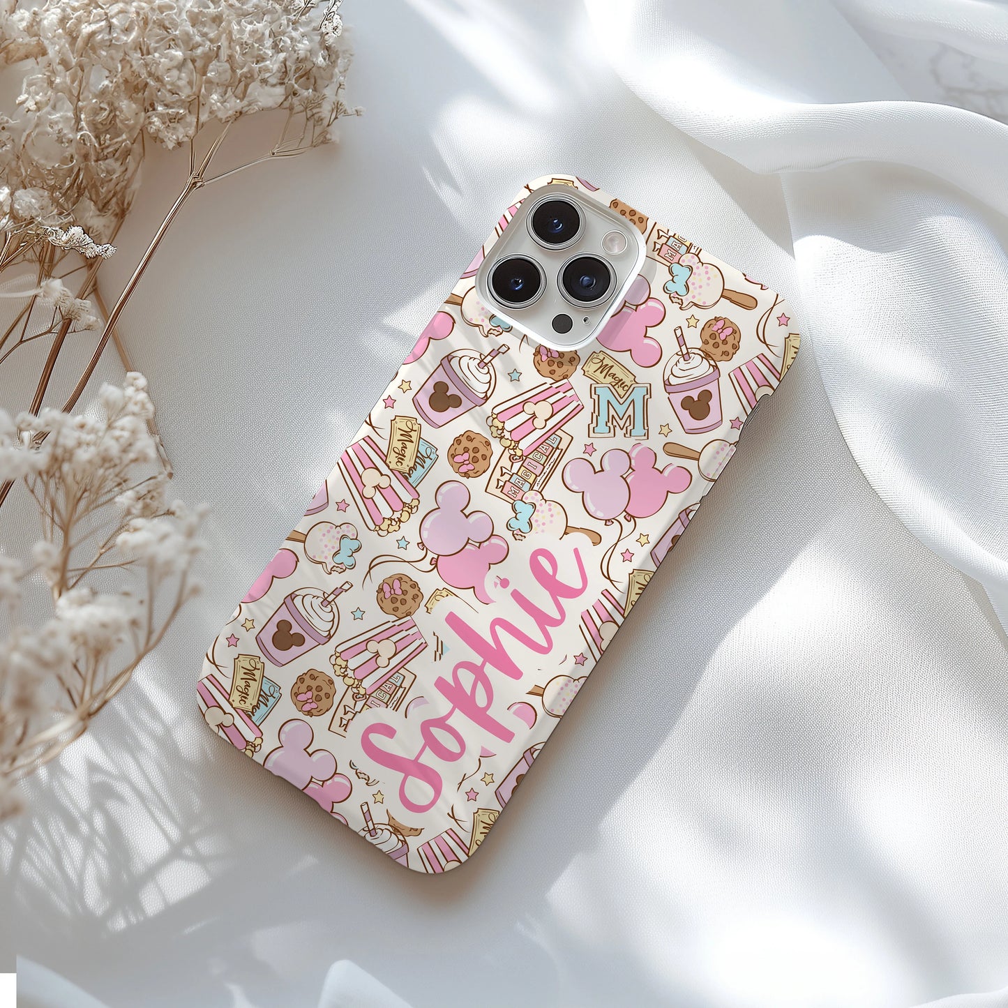 Personalized Disney Tough Phone Case for iPhone, Samsung and Google Phones