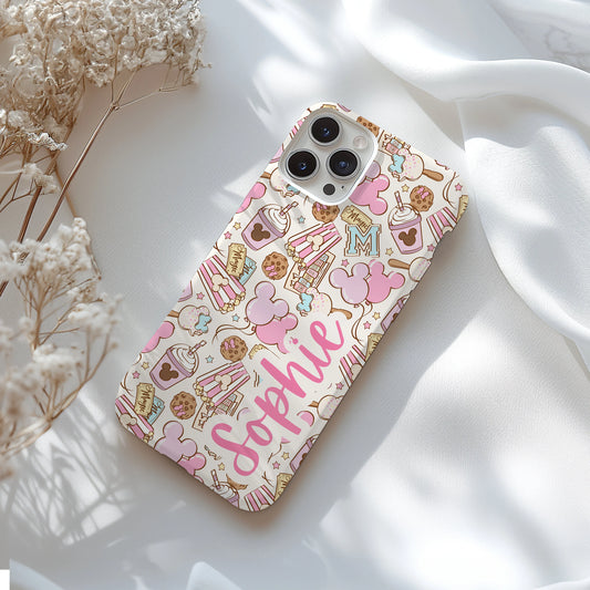 Personalized Disney Tough Phone Case for iPhone, Samsung and Google Phones