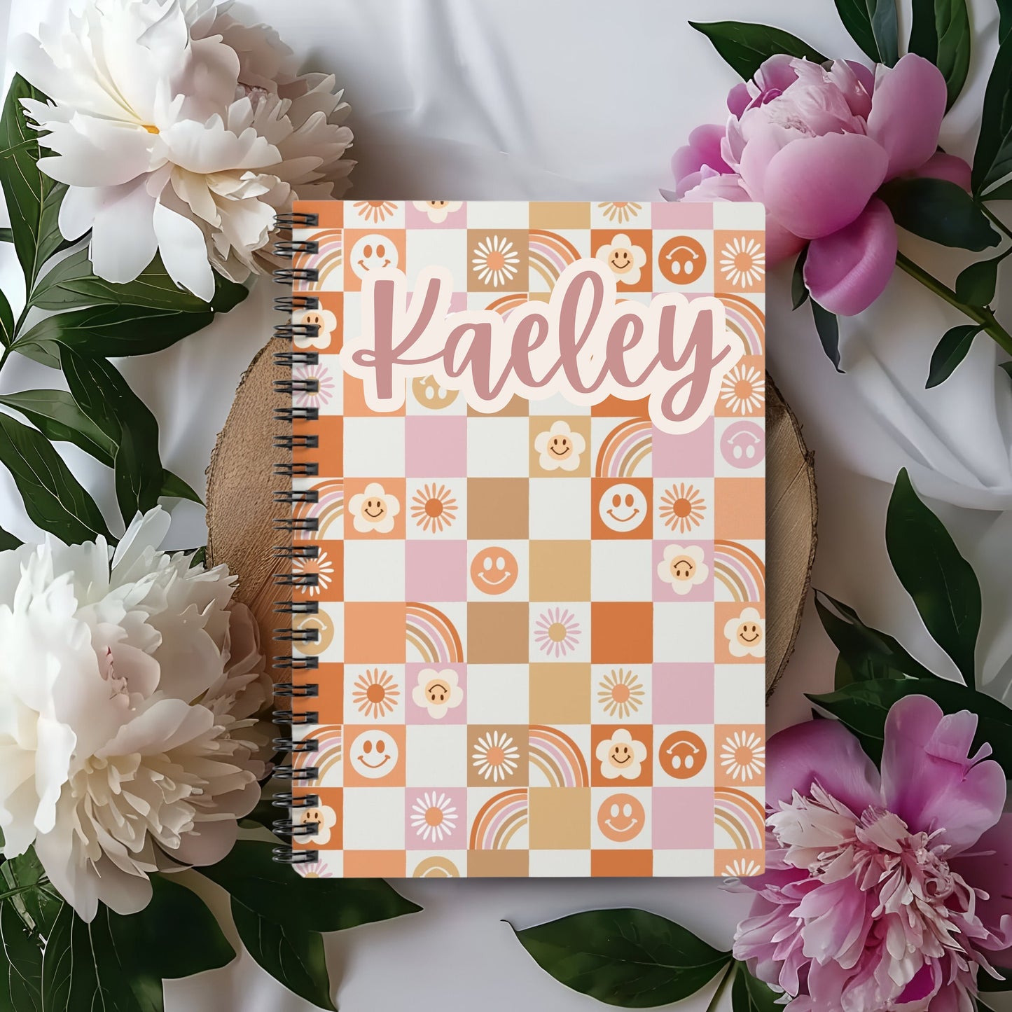 Personalized Retro Notebook