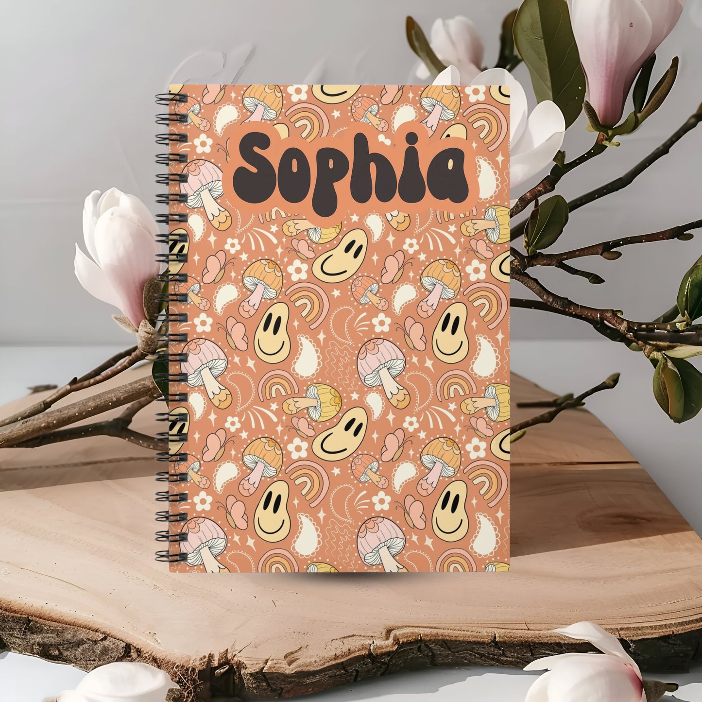 Personalized Retro Notebook