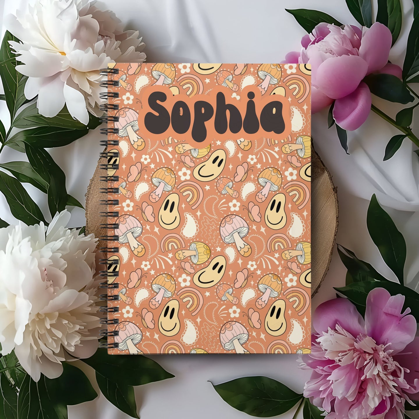 Personalized Retro Notebook