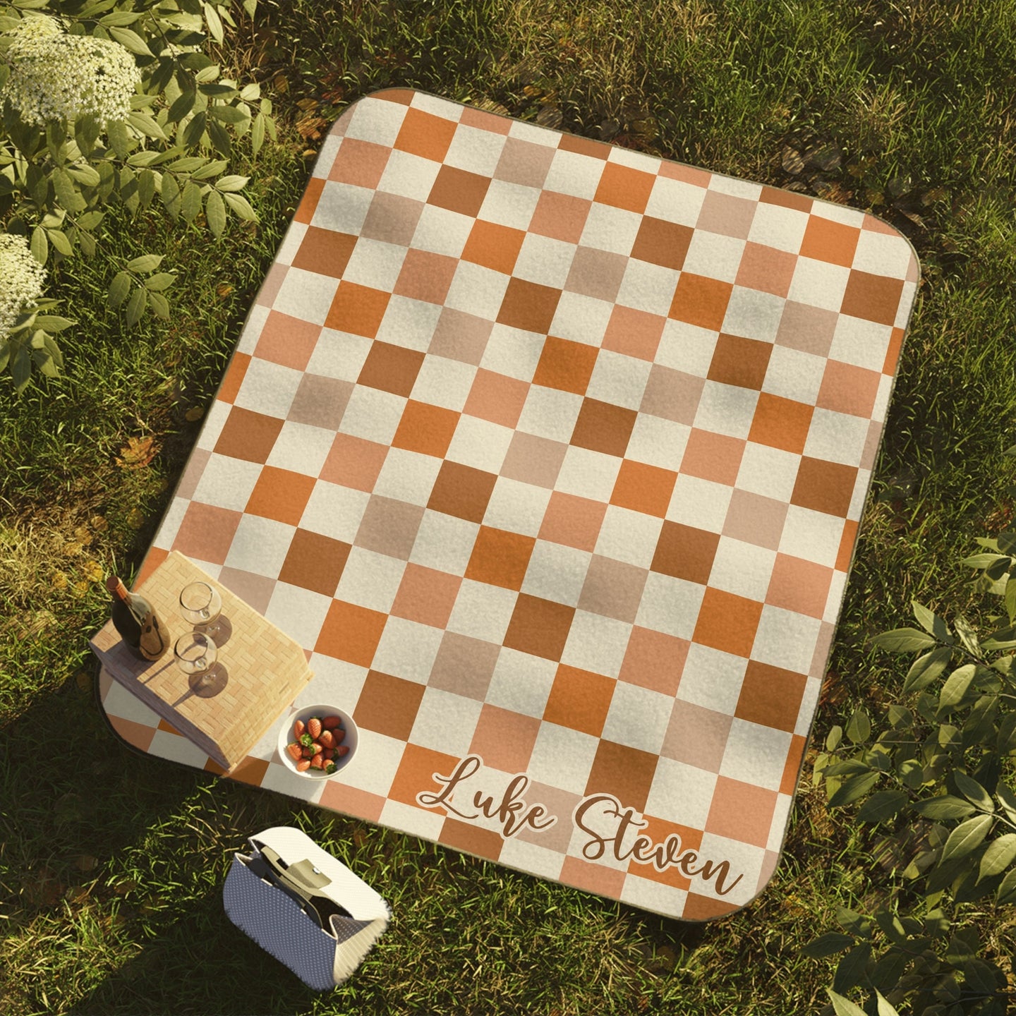 Personalized Picnic Blanket Waterproof