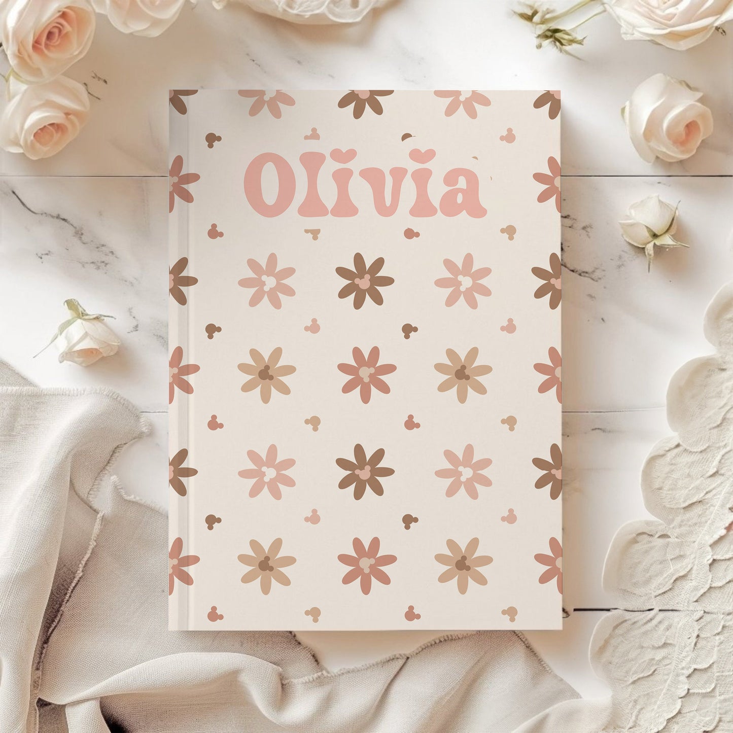 Personalized Boho Disney Autograph Book