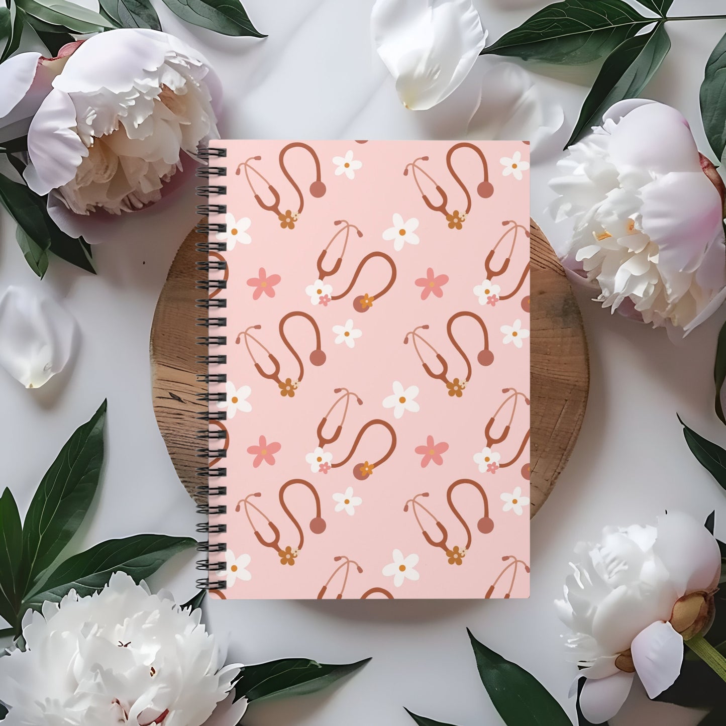 Pink Nursing Notebook