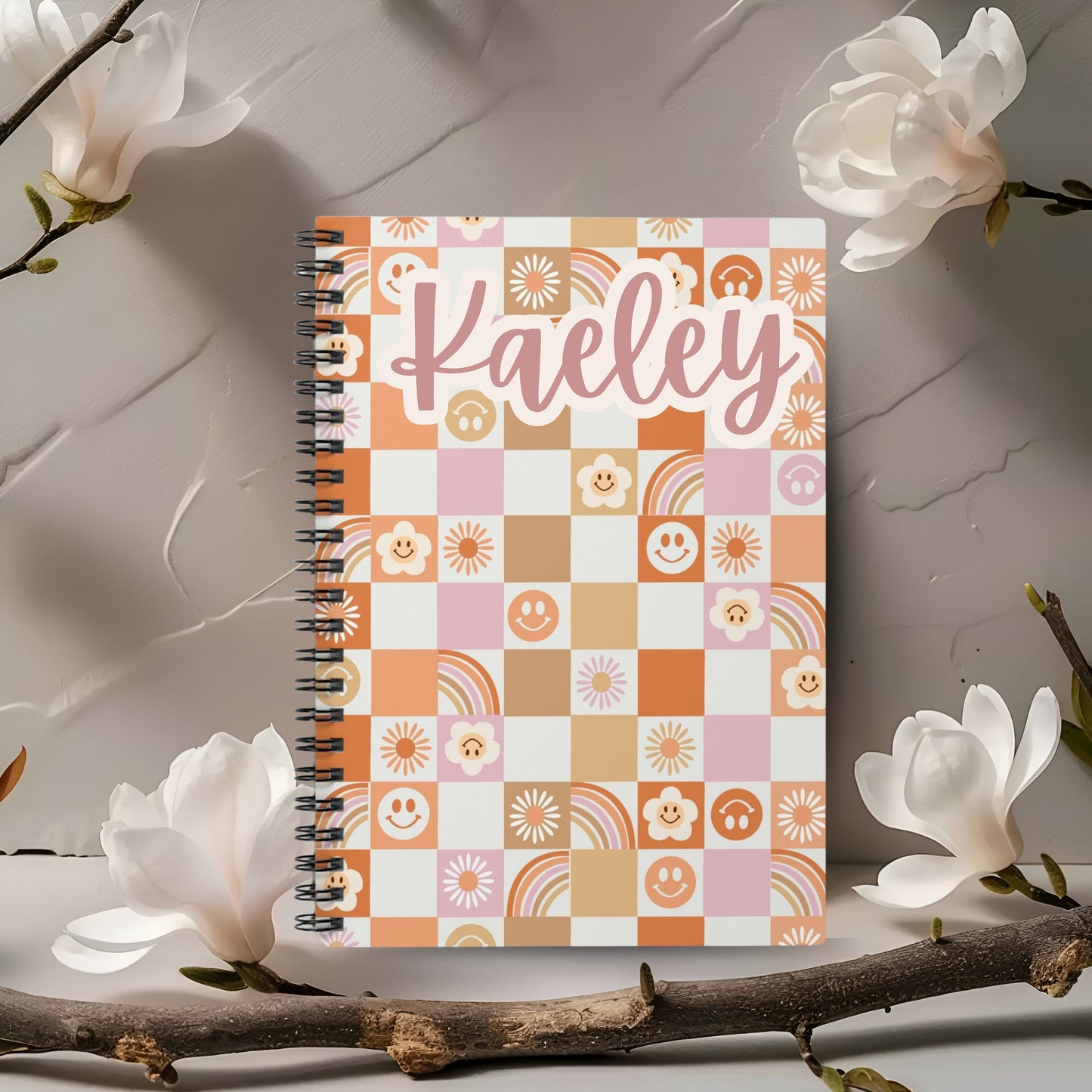 Personalized Retro Notebook