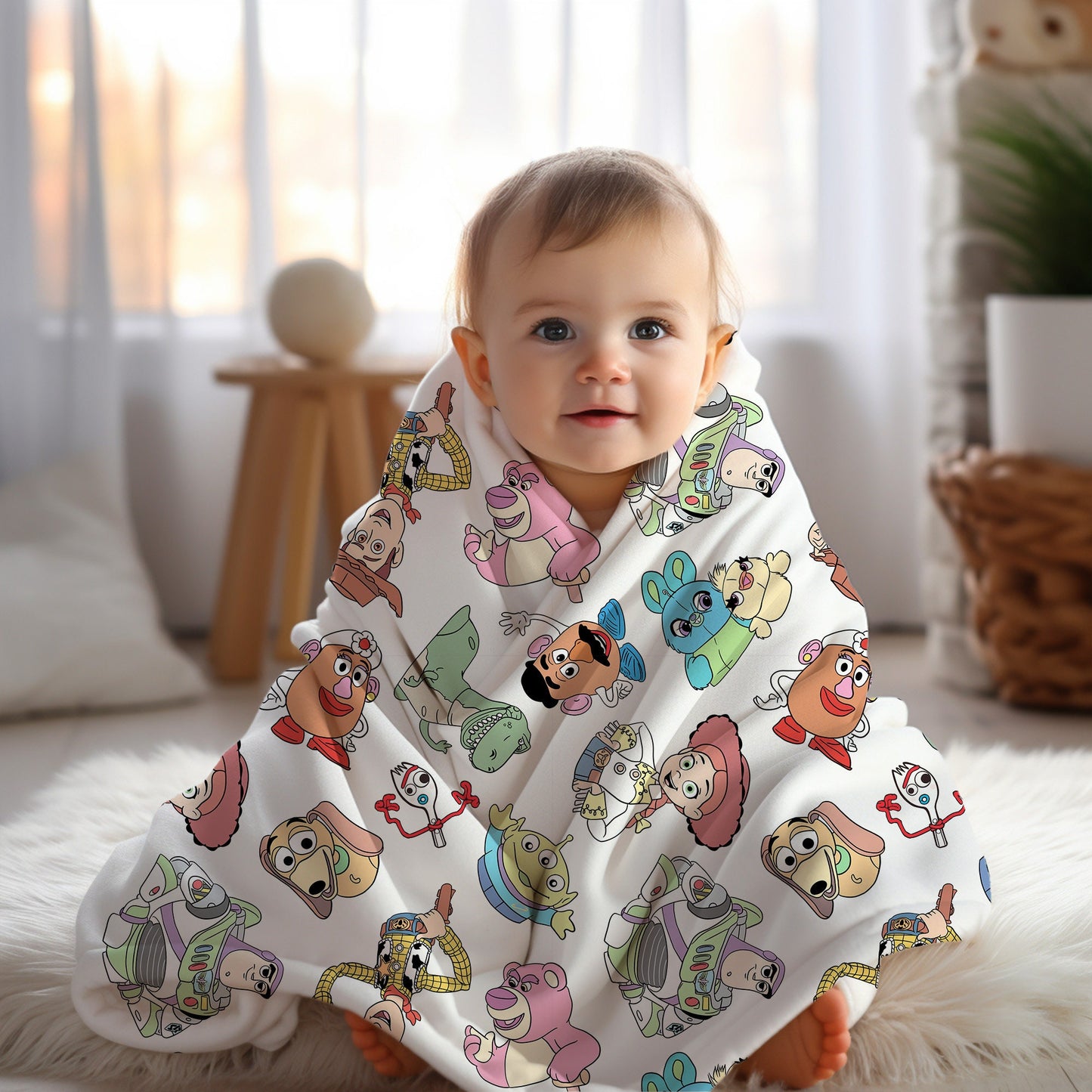 Personalized Toy Story Blanket