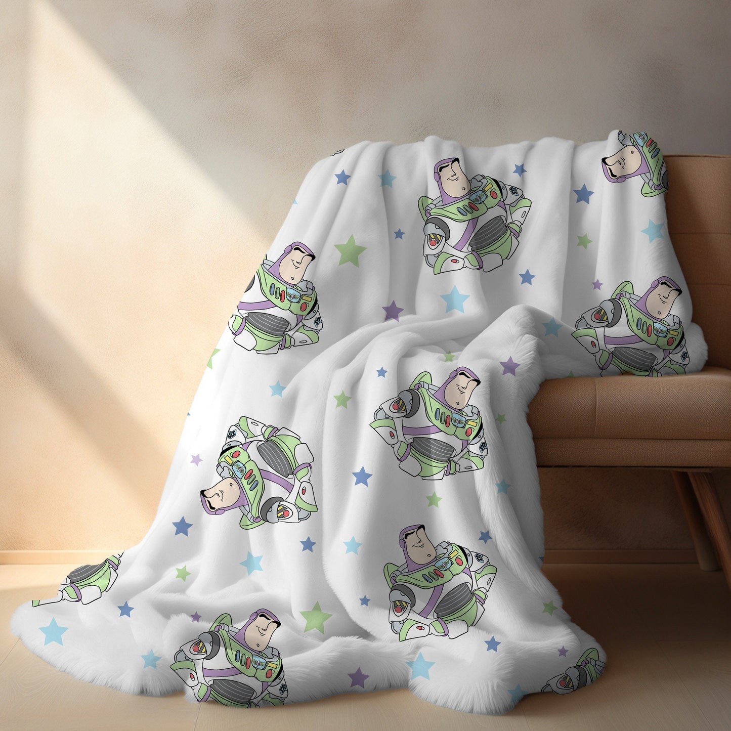 Personalized Buzz Light Year Blanket