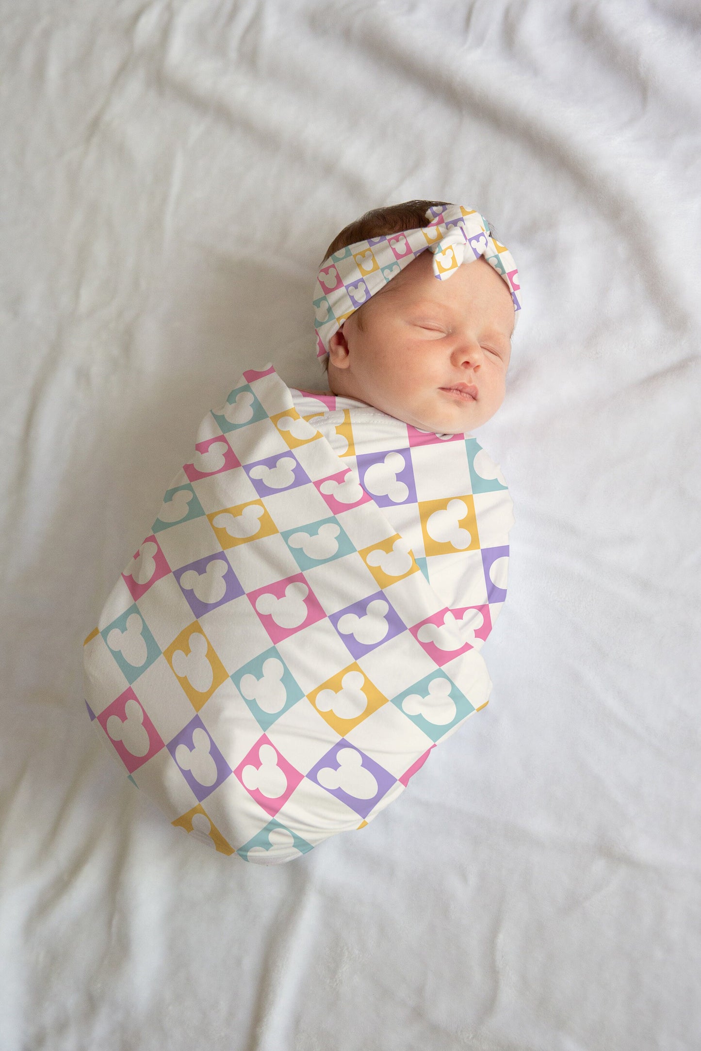 Personalized Disney Swaddle Set