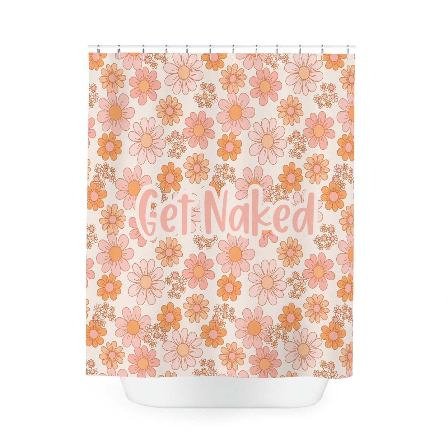 Personalized Boho Shower Curtain