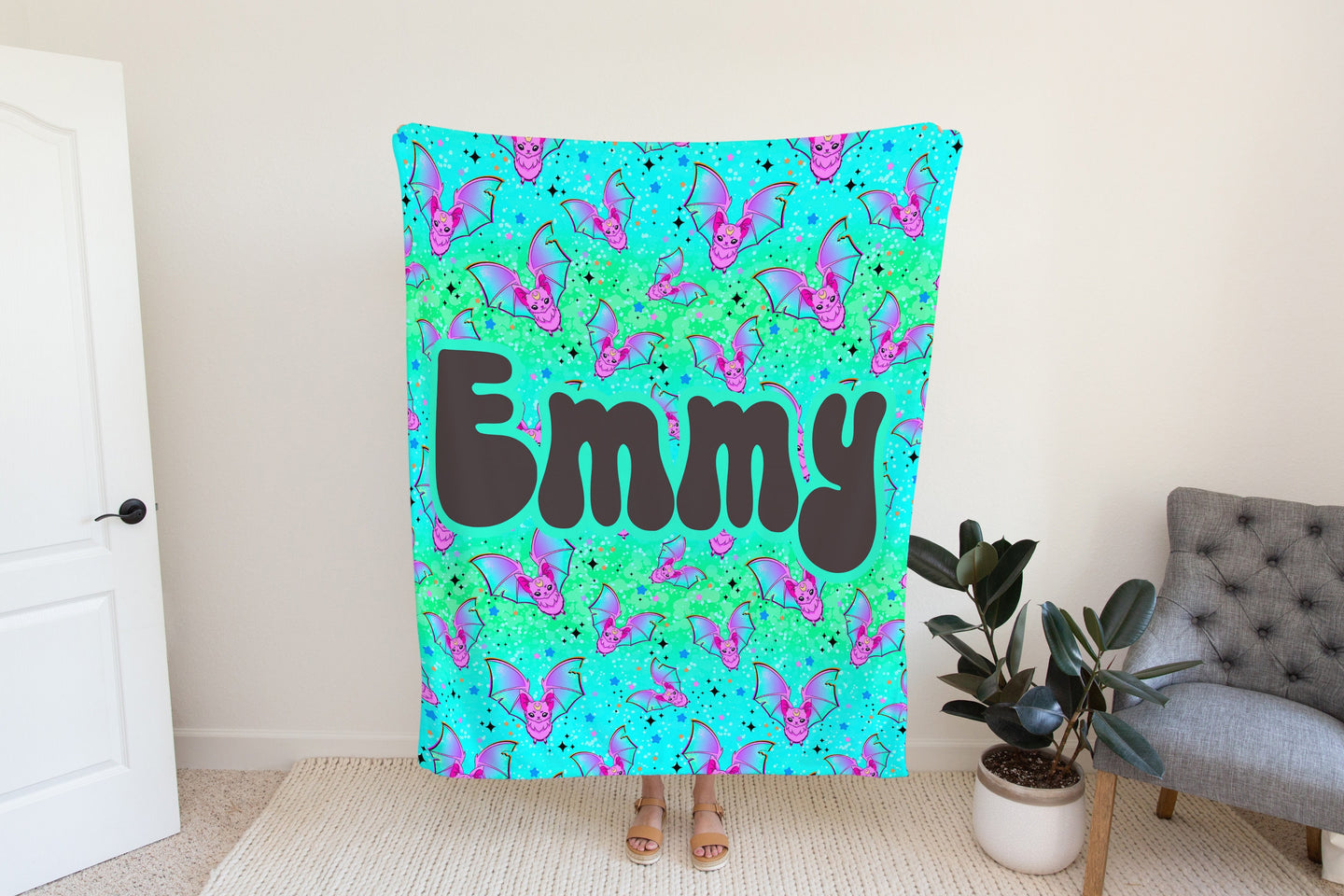 Personalized Halloween Blanket