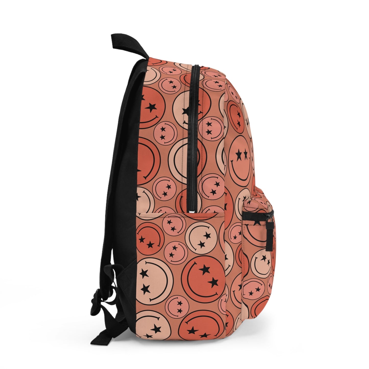 Personalized Backpack smiley face, Back to school unisex bag Kids toddler Backpack, Gifts for kids Girls boys Backpack, custom daycare bag