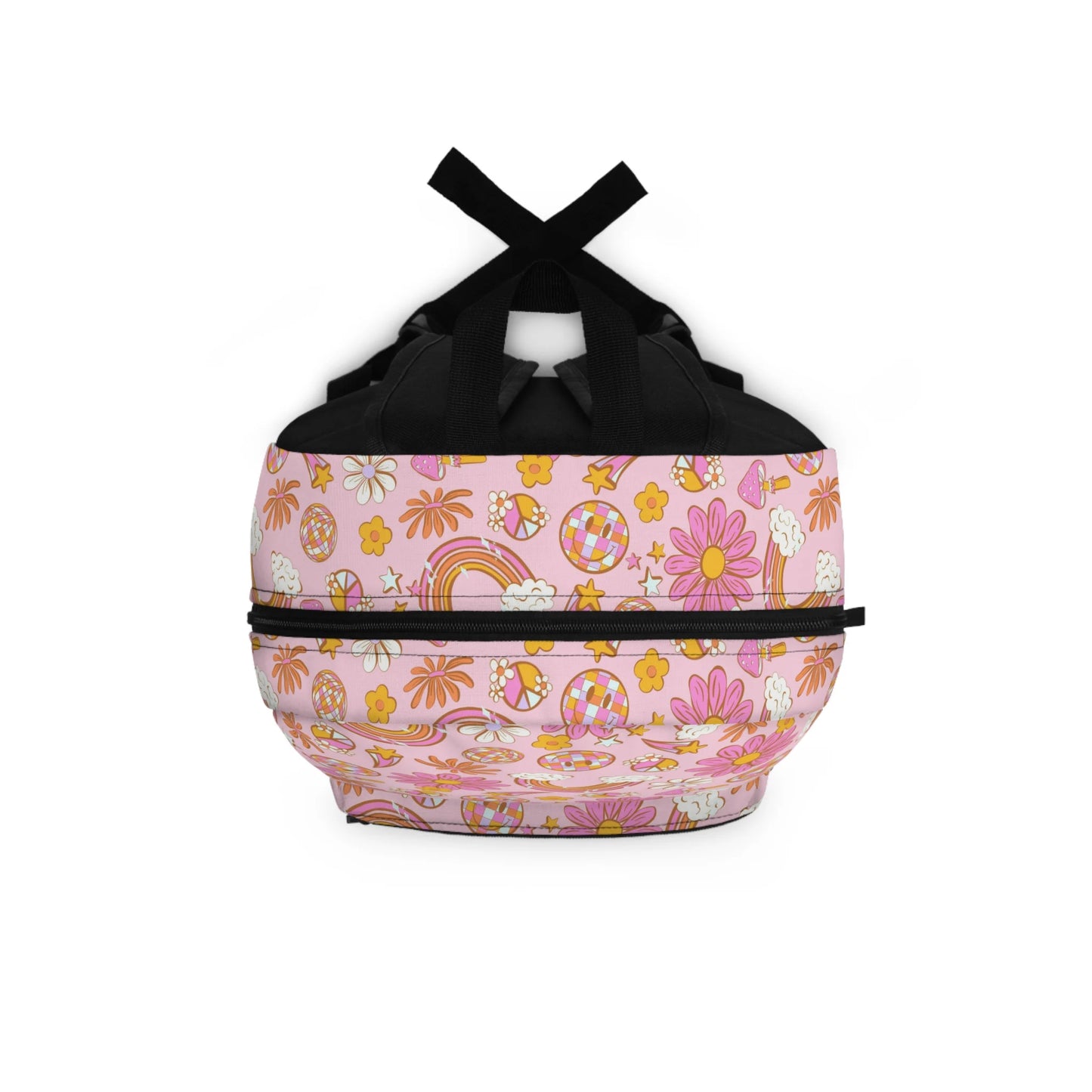 Personalized Backpack pink groovy, Back to school girls bag Kids toddler Backpack, Gifts for kids Girls Backpack, custom daycare bag